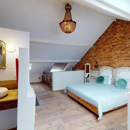 Loft Rustique Avec Vaste Sejour Et 6 Chambres Apartament Profondeville